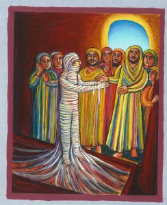 Raising of Lazarus (Painting, 1994)